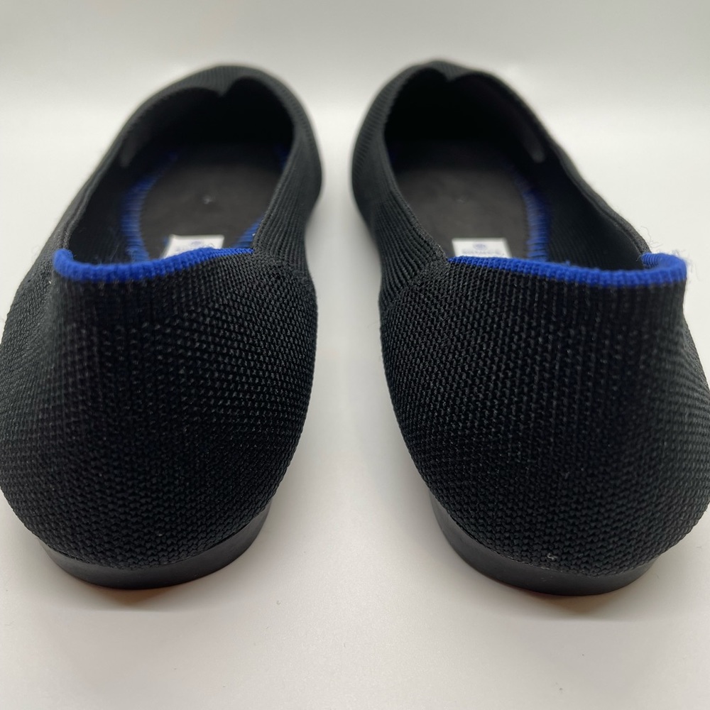 Rothy's BLACK Shoes Flat and Pointy Style size 7 - Picture 6 of 8